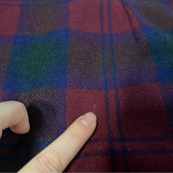 Balmoral Kilt Pleat Tartan Skirt Vintage Wool Made in Scotland - Picture 10 of 11